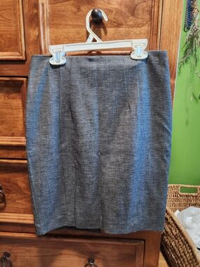 Express Classic Gray Pencil Skirt